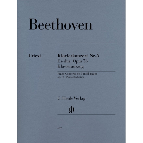 Beethoven, L.v - Piano Concerto no. 5 in E flat major op. 73
