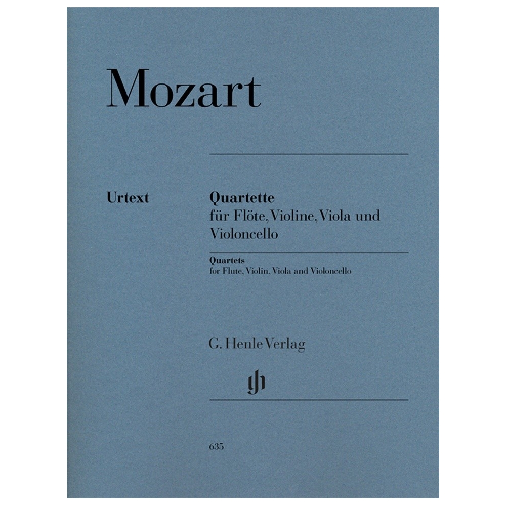 Mozart, Wolfgang Amadeus - Flute Quartets for Flute, Violin, Viola and Violoncello 