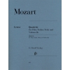 Mozart, Wolfgang Amadeus - Flute Quartets for Flute, Violin, Viola and Violoncello 
