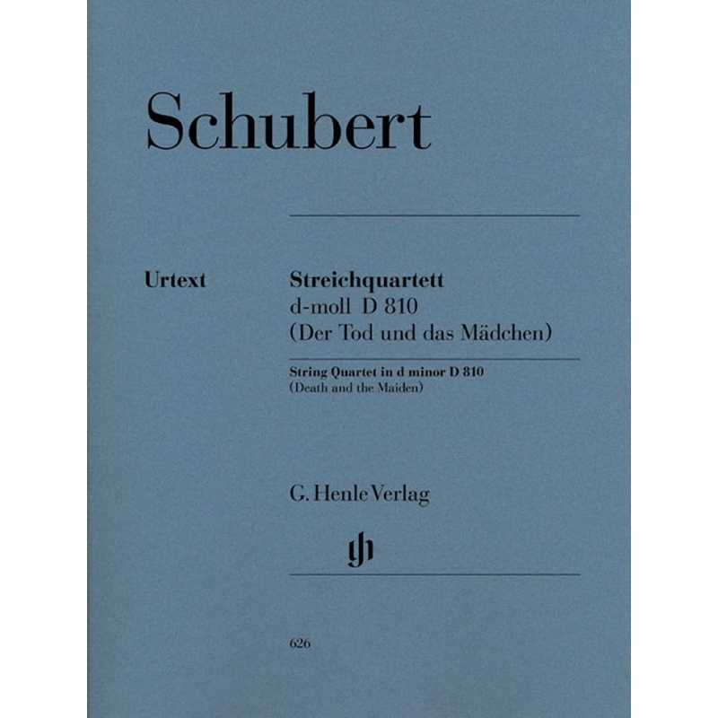 Schubert, Franz - String Quartet "The Death and the Maiden" d minor D 810 
