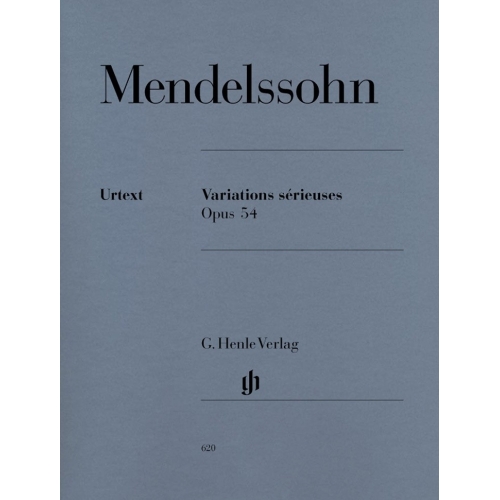 Mendelssohn Bartholdy, Felix - Variations sérieuses op. 54