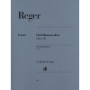 Reger, Max - Five Humoresques for Piano op. 20 