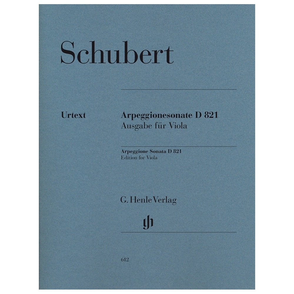 Schubert, Franz - Sonata for Piano and Arpeggione a minor D 821 (op. post.) 