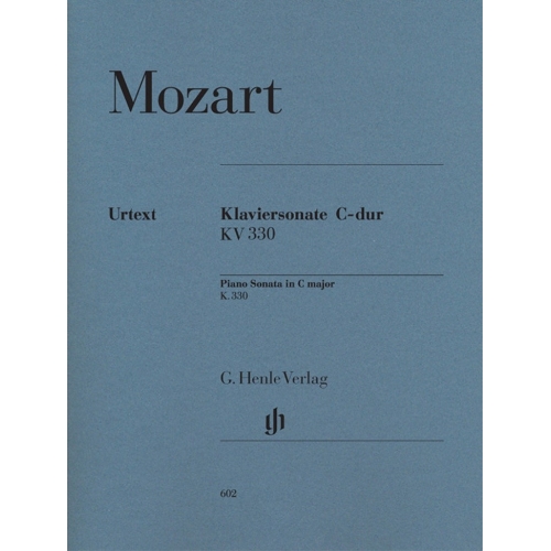 Mozart, Wolfgang Amadeus - Piano Sonata C major  KV 330 (300h)