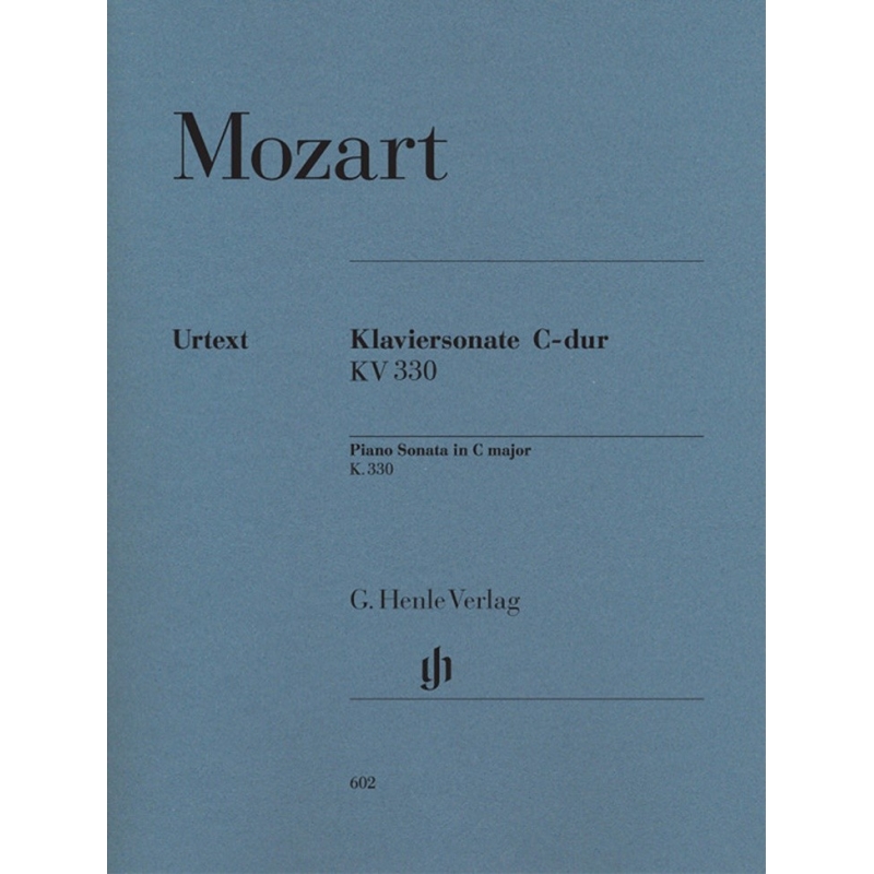 Mozart, Wolfgang Amadeus - Piano Sonata C major KV 330 (300h) 