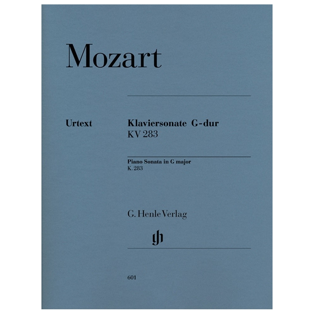 Mozart, Wolfgang Amadeus - Piano Sonata G major  KV 283 (189h)