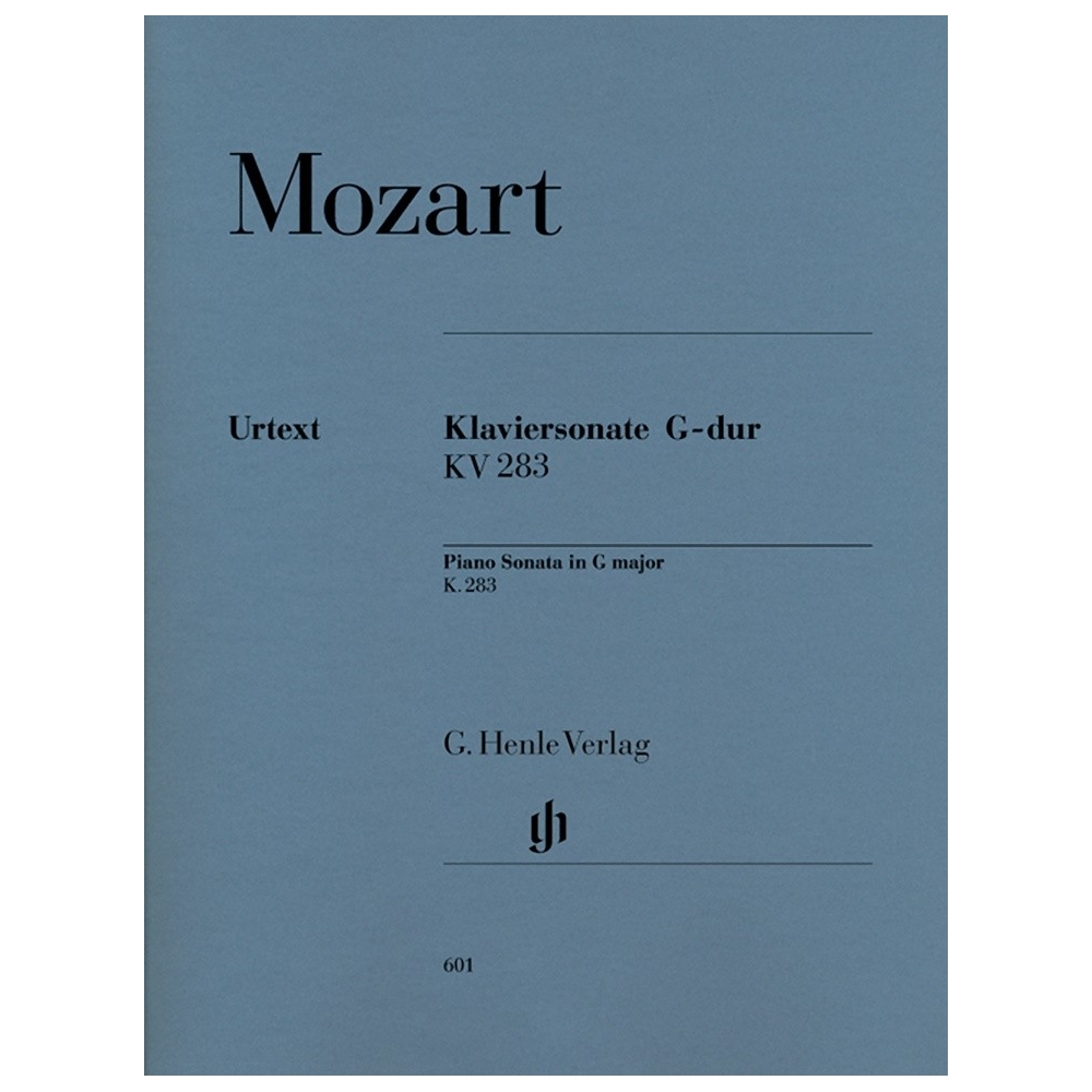 Mozart, Wolfgang Amadeus - Fifth Piano Sonata G major KV 283 (189h)