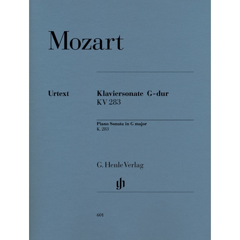 Mozart, Wolfgang Amadeus - Fifth Piano Sonata G major KV 283 (189h)