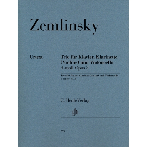 Zemlinsky, Alexander - Trio...