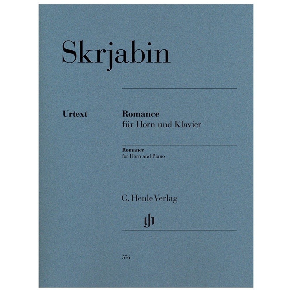 Scriabin, Alexander Nikolayevich - Romance for Horn and Piano 