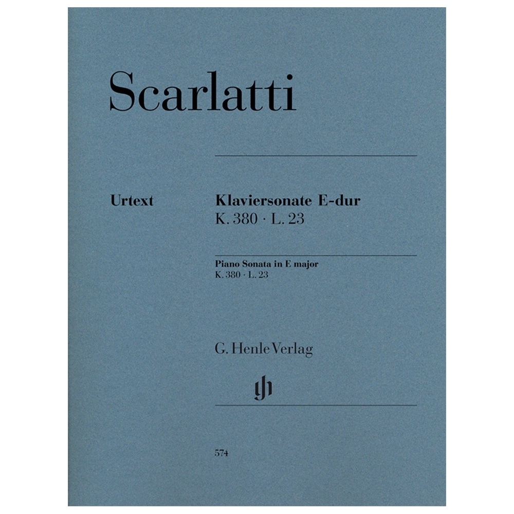 Scarlatti, Domenico - Piano Sonata, K. 380, L. 23 