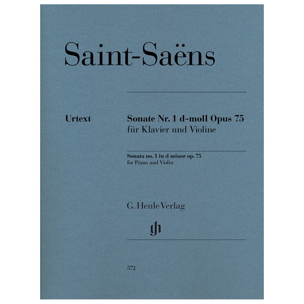 Saint-Saens, Camille - Violin Sonata no. 1 D minor op. 75