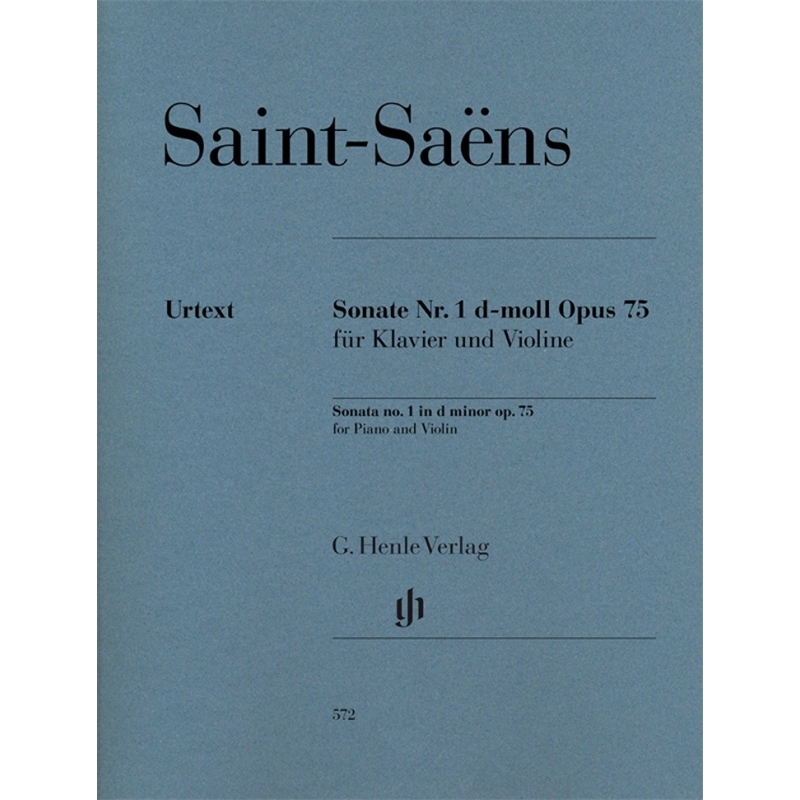 Saint-Saens, Camille - Violin Sonata no. 1 D minor op. 75
