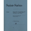 Saint-Saens, Camille - Violin Sonata no. 1 D minor op. 75