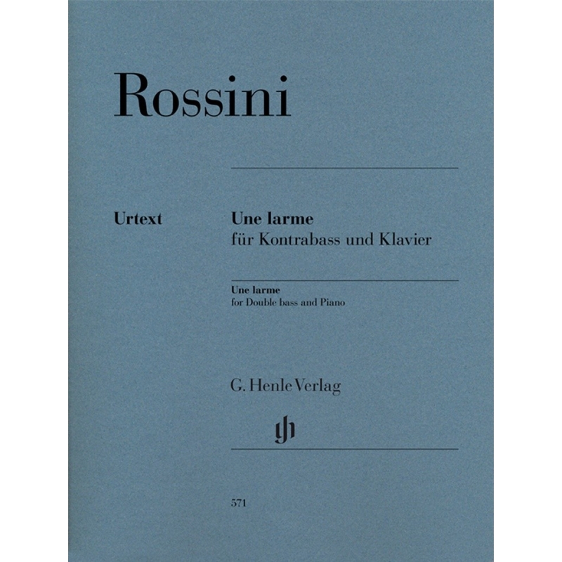 Rossini, Gioacchino Antonio - Une larme 