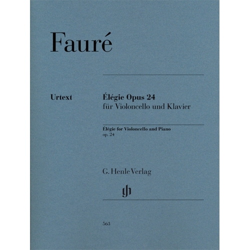 Fauré, Gabriel - Élégie op....