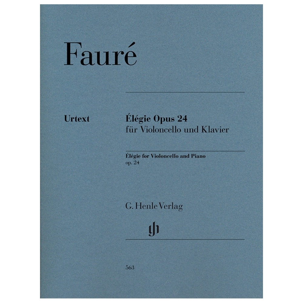 Fauré, Gabriel - Élégie op. 24 