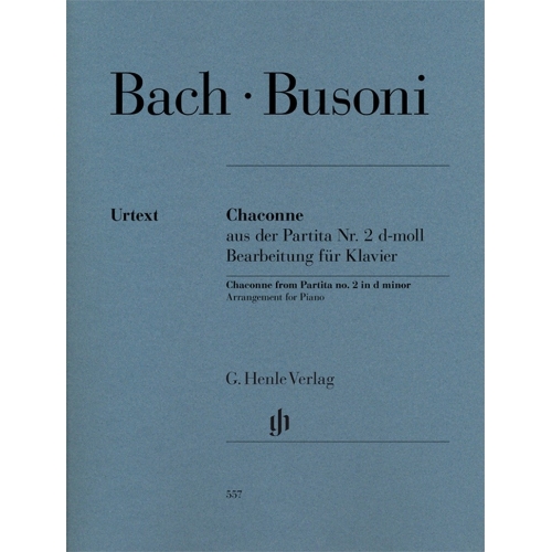 Bach / Busoni - Chaconne...