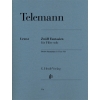 Telemann, G P - 12 Fantasias for Solo Flute, TWV40:2-13