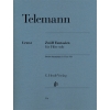 Telemann, Georg Philipp - Twelve Fantasias for Flute Solo TWV 40:2-13 