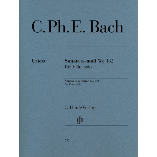 Bach, C.P.E - Sonata in a minor Wq 132 for Flute Solo