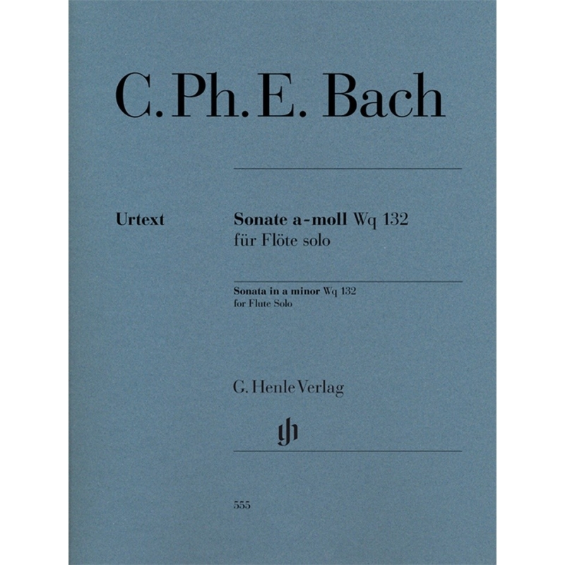 Bach, Carl Philipp Emanuel - Sonata for Flute Solo Wq 132 