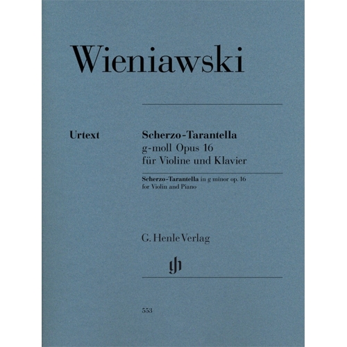 Wieniawski, Henryk - Scherzo-Tarantella G minor op. 16