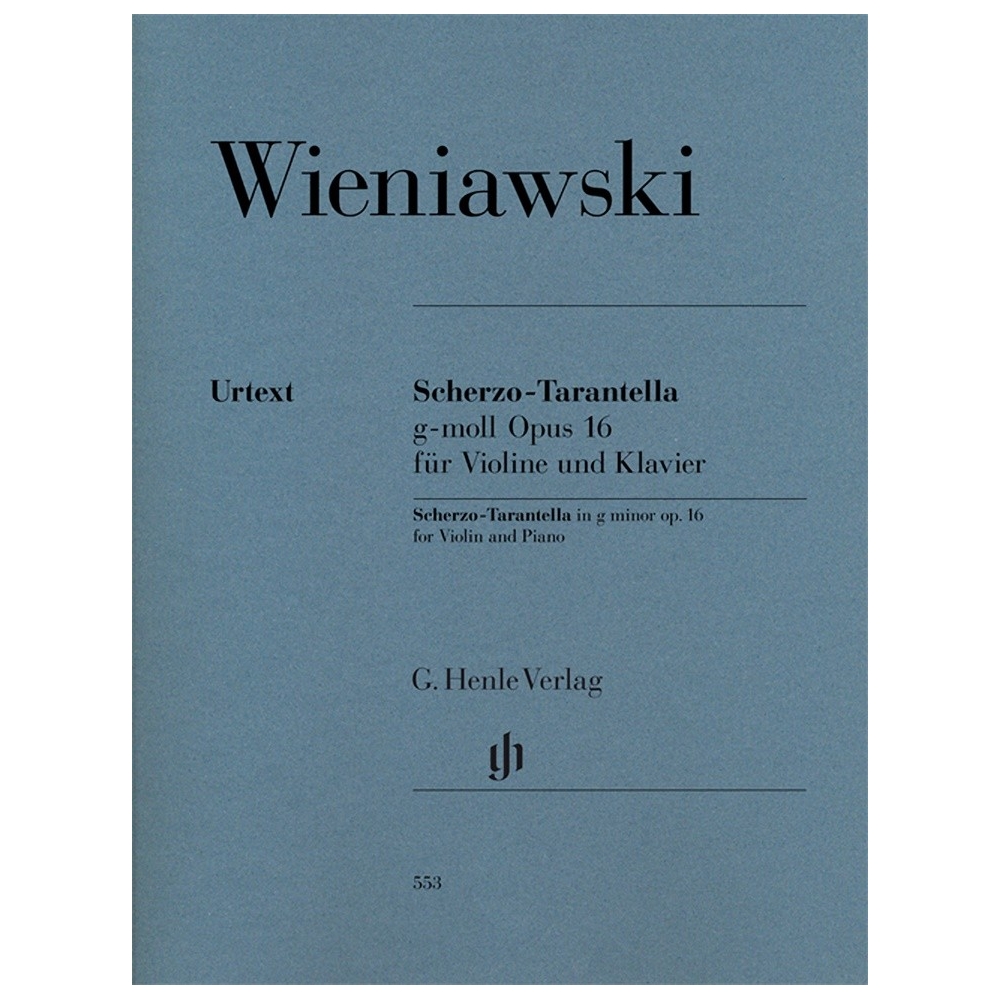 Wieniawski, Henryk - Scherzo-Tarantella op. 16 