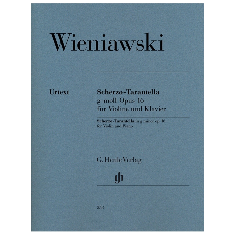 Wieniawski, Henryk - Scherzo-Tarantella G minor op. 16