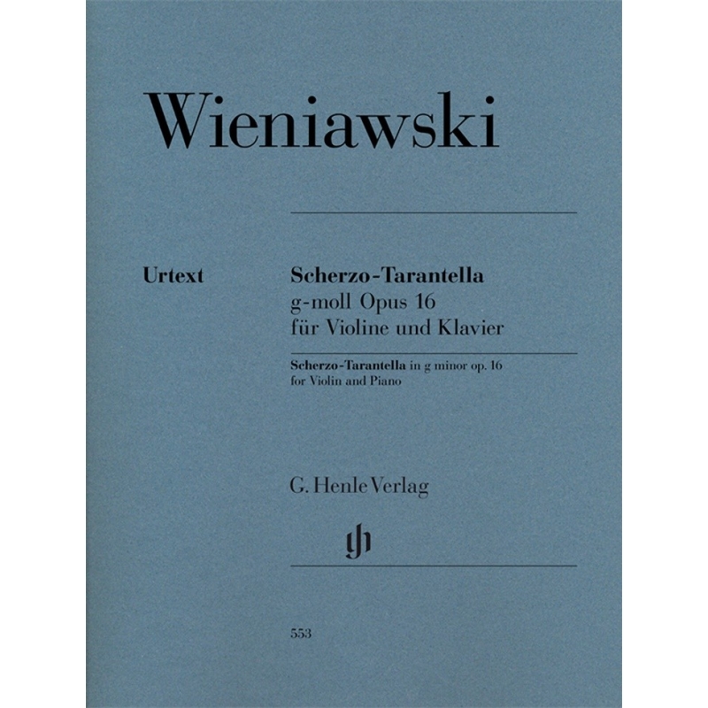 Wieniawski, Henryk - Scherzo-Tarantella op. 16 