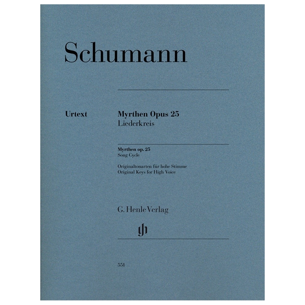 Schumann, Robert - Myrthen op. 25 