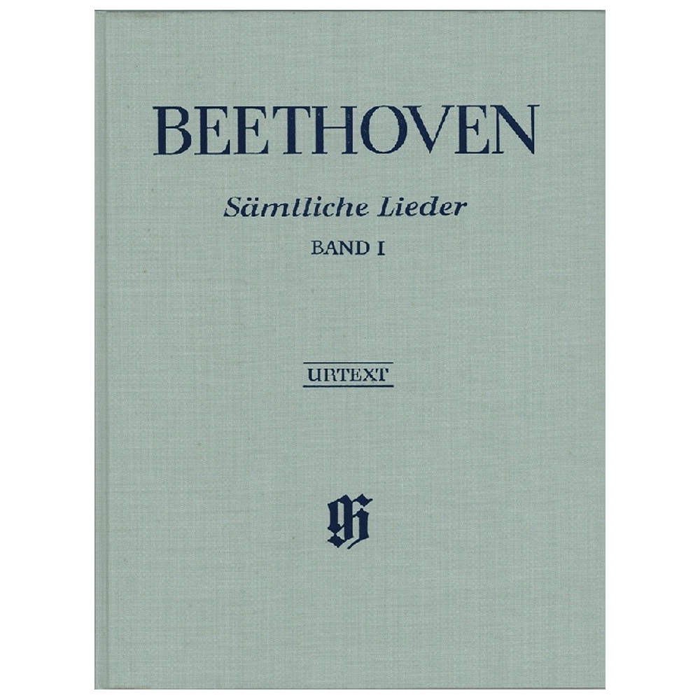 Beethoven, Ludwig van - Complete Songs for Voice and Piano Volume I 