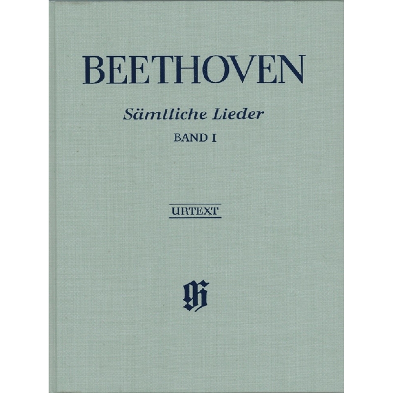 Beethoven, Ludwig van - Complete Songs for Voice and Piano Volume I 