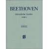 Beethoven, Ludwig van - Complete Songs for Voice and Piano Volume I 