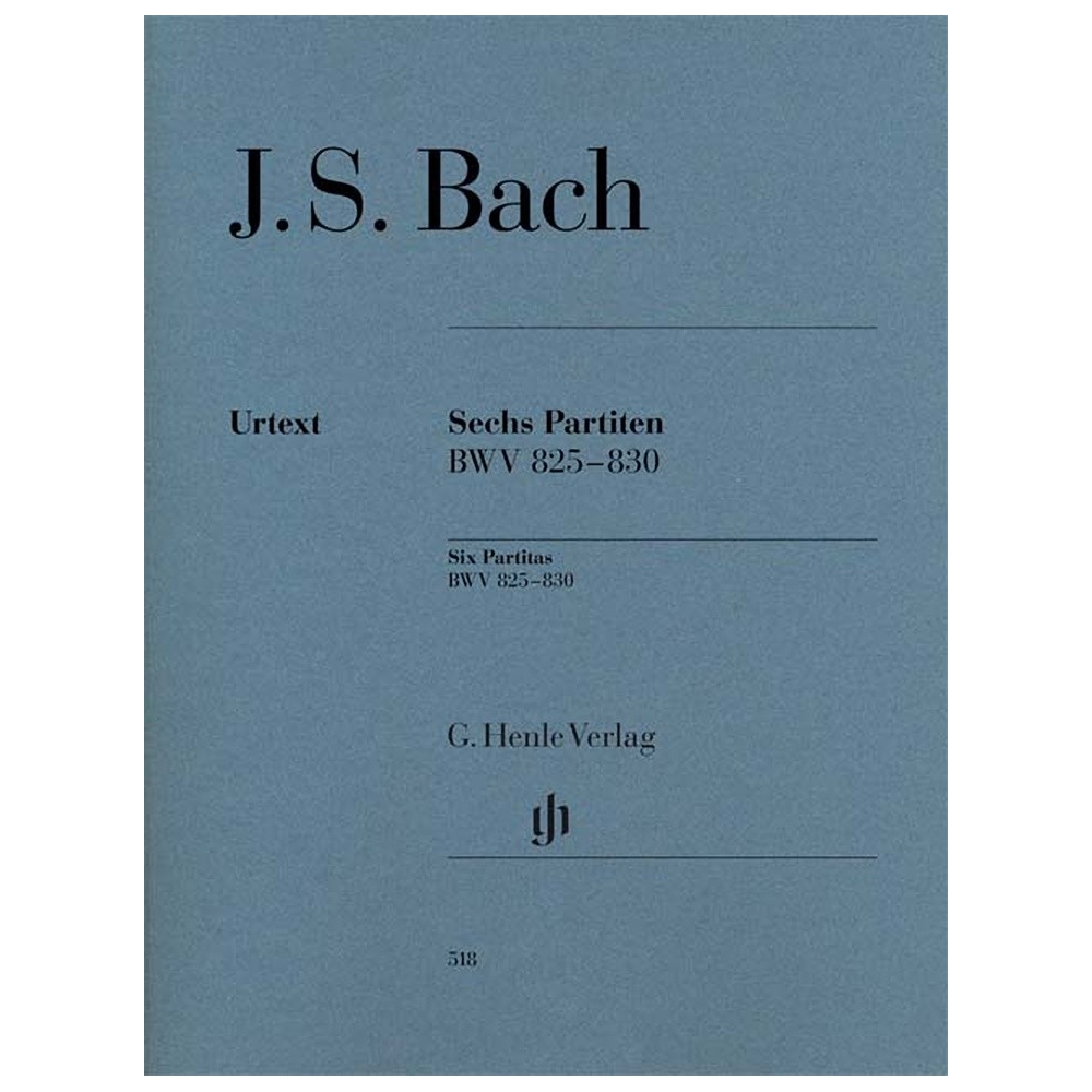 Bach, Johann Sebastian - 6 Partitas  BWV 825-830