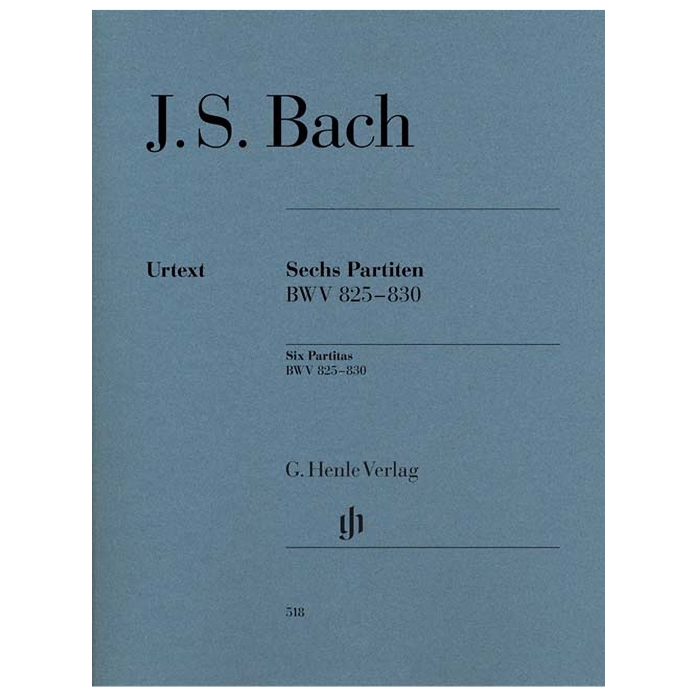 Bach, J.S - Six Partitas BWV 825-830 BWV 825-830 