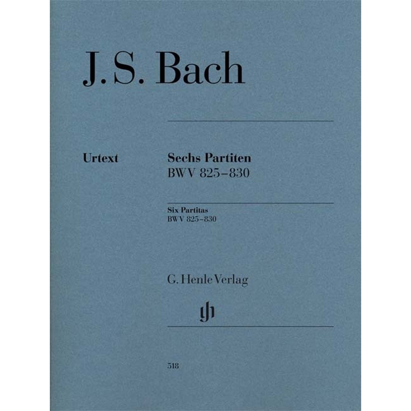 Bach, J.S - Six Partitas BWV 825-830 BWV 825-830 