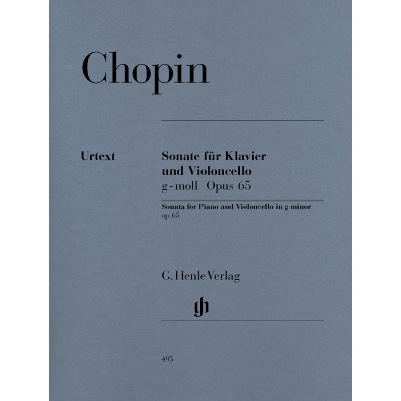 Chopin, Frédéric - Sonata for Violoncello and Piano G minor op. 65 
