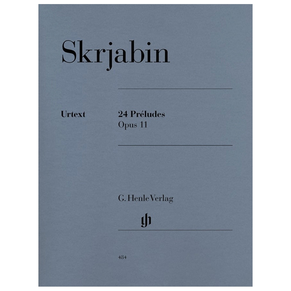 Scriabin, Alexander Nikolayevich - 24 Préludes op. 11 