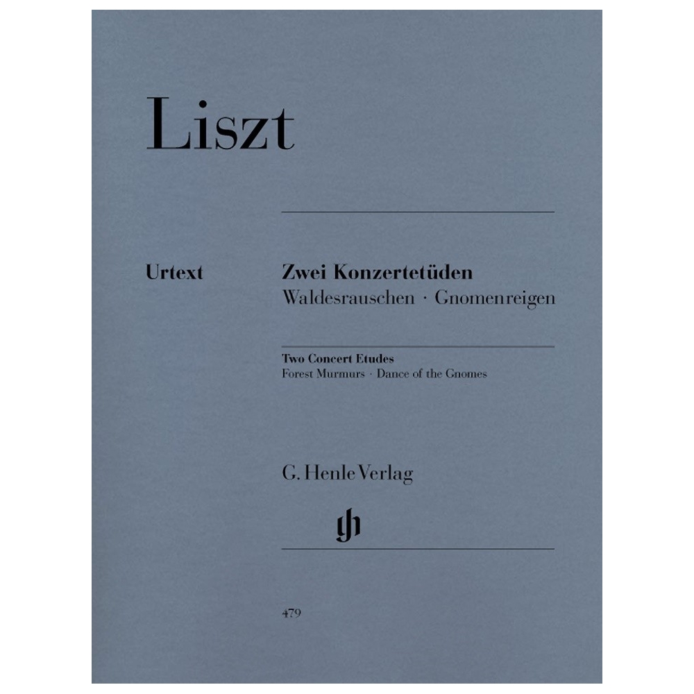 Liszt, Franz - Two Concert Studies