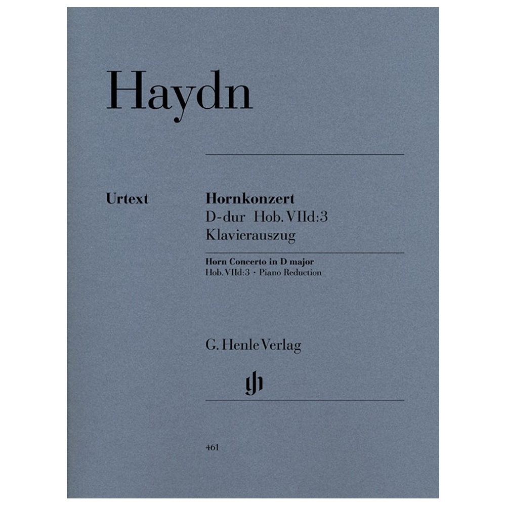 Haydn, Joseph - Concerto for Horn and Orchestra D major  Hob. VIId:3