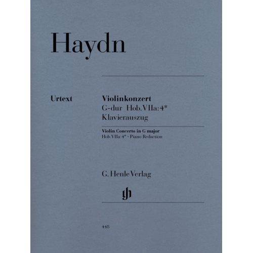 Haydn, Joseph - Concerto for Violin and Orchestra G major  Hob. VIIa:4