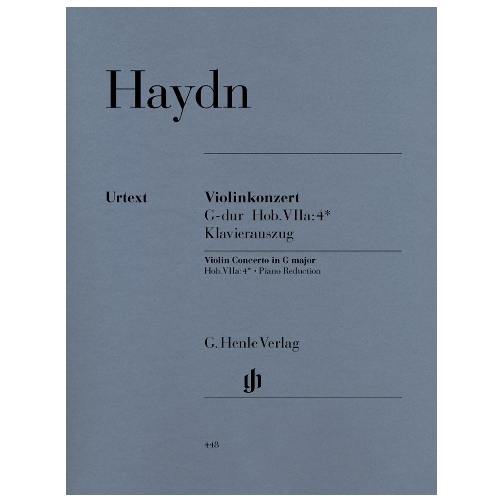 Haydn, Joseph - Concerto for Violin and Orchestra G major  Hob. VIIa:4