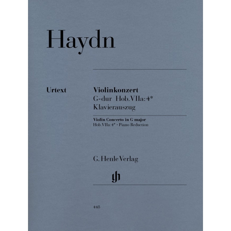 Haydn, Joseph - Concerto for Violin and Orchestra G major Hob. VIIa:4 