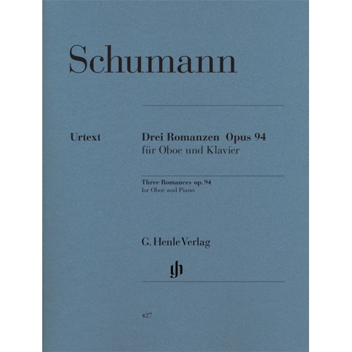 Schumann, Robert - Three Romances Op. 94 (Oboe & Piano)