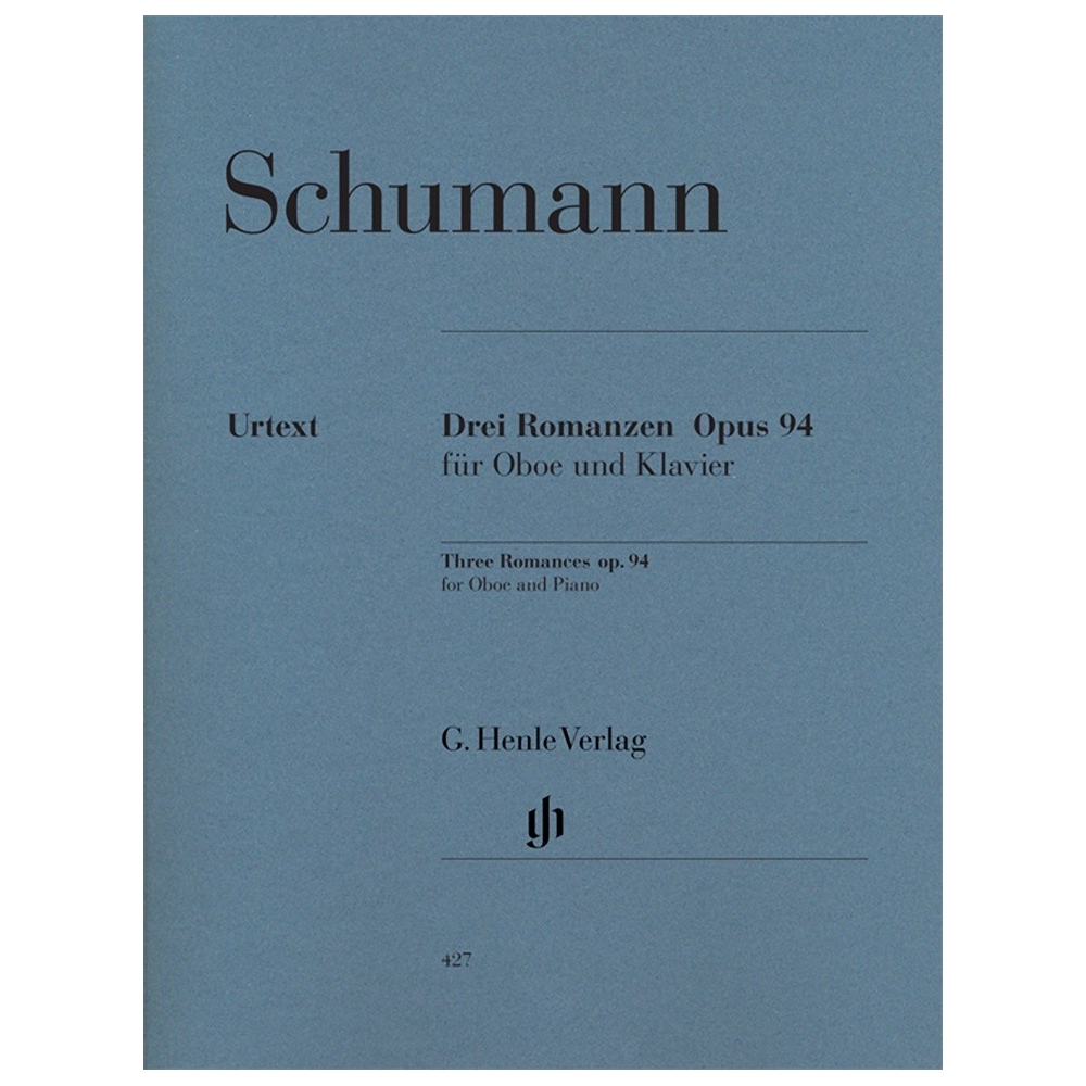 Schumann, Robert - Romances for Oboe (or Violin or Clarinet) and Piano op. 94 