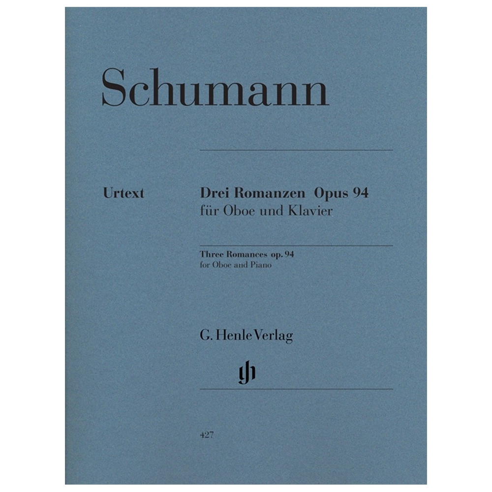 Schumann, Robert - Three Romances Op. 94 (Oboe & Piano)