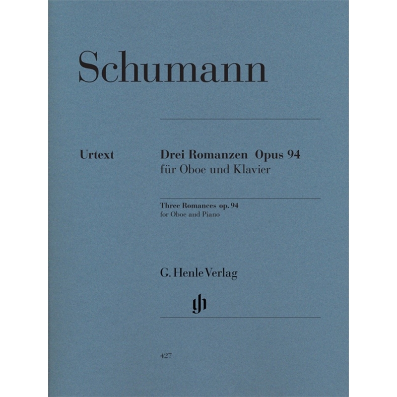 Schumann, Robert - Three Romances Op. 94 (Oboe & Piano)