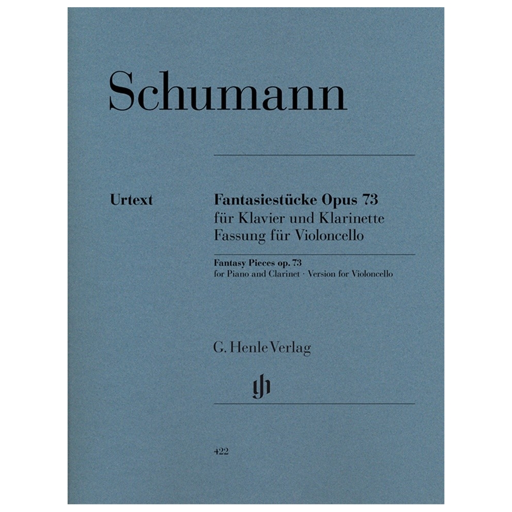 Schumann, Robert - Fantasy Pieces for Piano and Clarinet (or Violin or Violoncello) op. 73