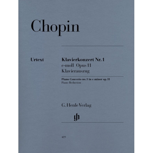 Chopin, Frédéric - Piano Concerto no. 1 in e minor op. 11